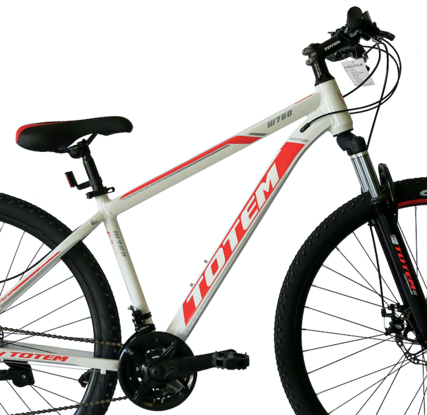 BICICLETA TOTEM MTB ARO 29*17 MOD W760 COLOR BLANCO