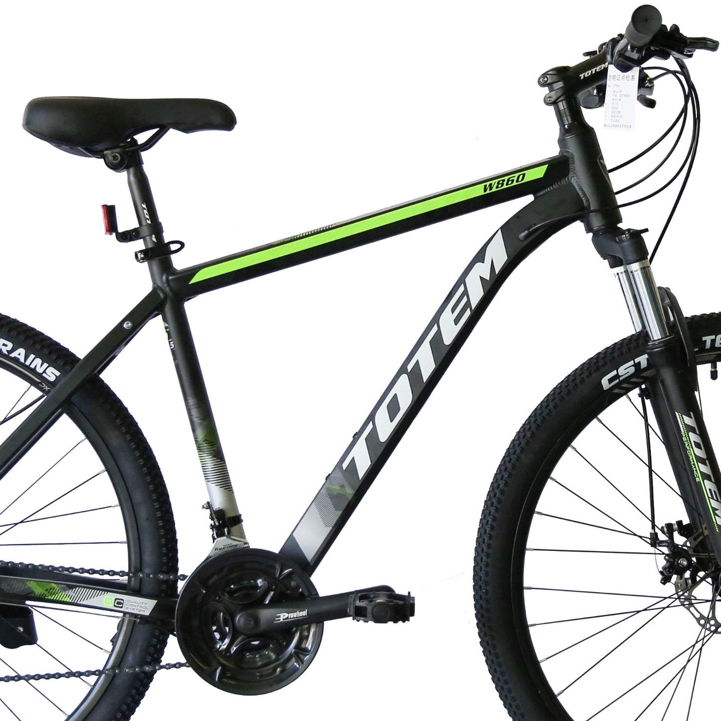 BICICLETA TOTEM MTB ARO 29x17 MOD W860 COLOR NEGRO