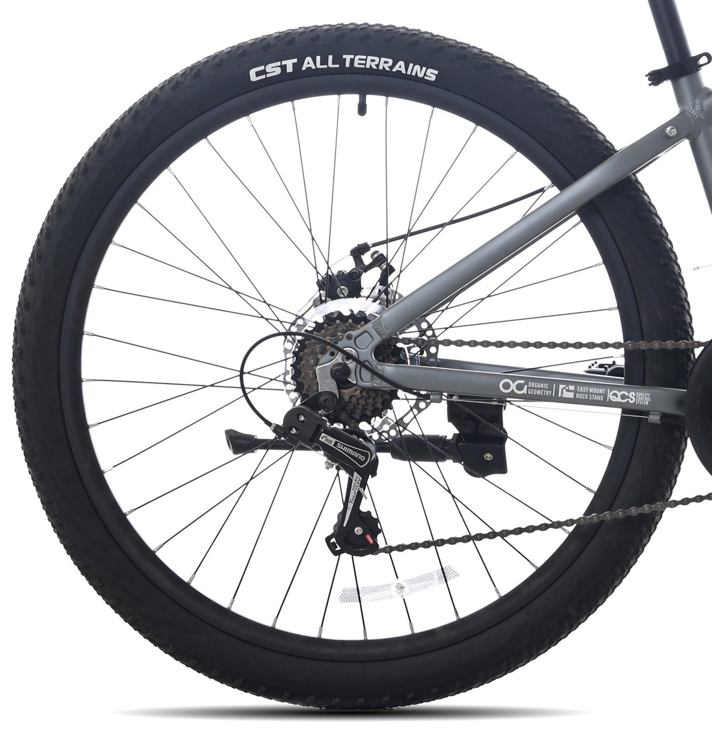 BICICLETA TOTEM MTB ARO 26 MODELO Y650 GRIS VERDE