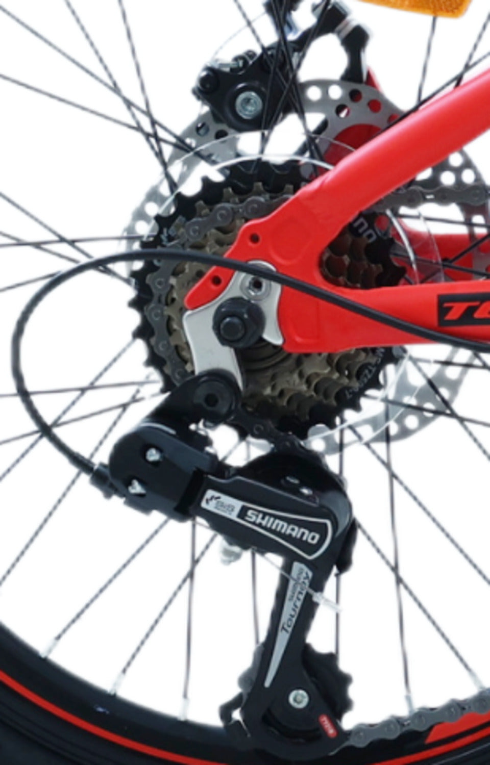 BICICLETA TOTEM MTB ARO 20 MODELO STORM ROJO