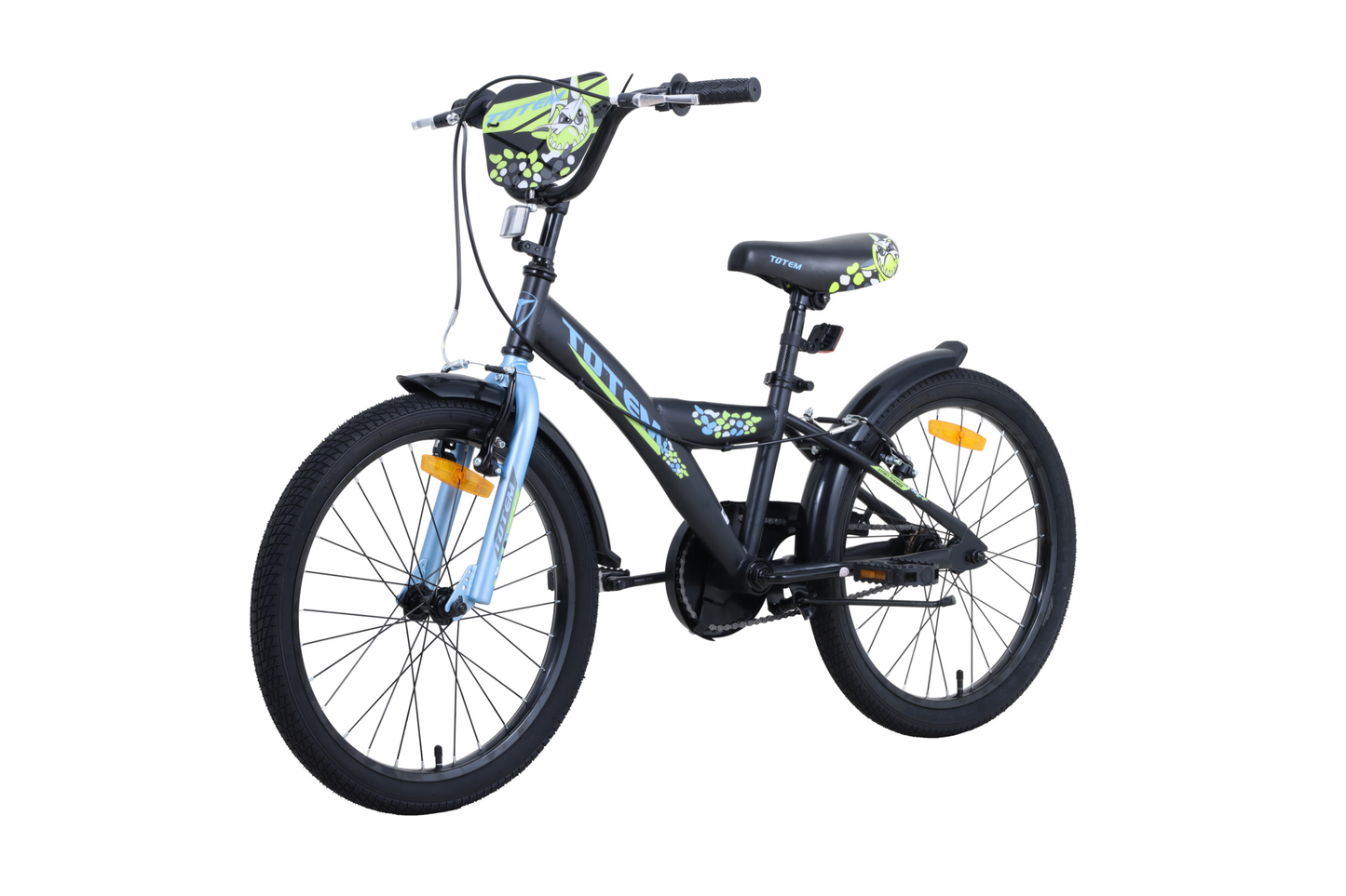 BICICLETA TOTEM INFANTIL ARO 20 ST MACHINE NEGRO