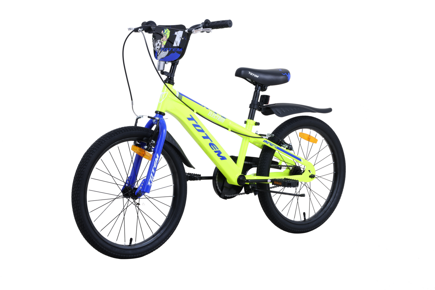 BICICLETA TOTEM INFANTIL ARO 20 ELECTRON AMARILLO