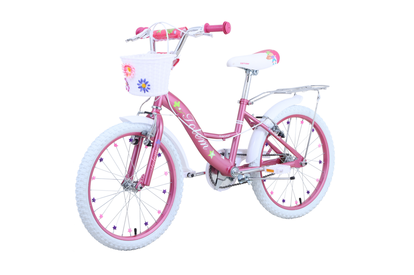 BICICLETA TOTEM INFANTIL ARO 20 MISS LILLY FUCSIA
