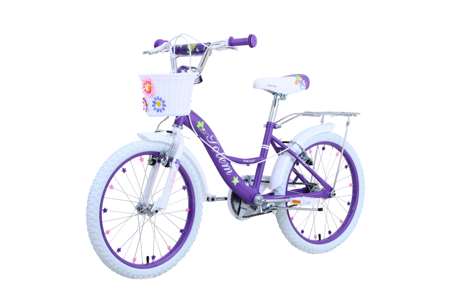 BICICLETA TOTEM INFANTIL ARO 20 MISS LILLY VIOLETA