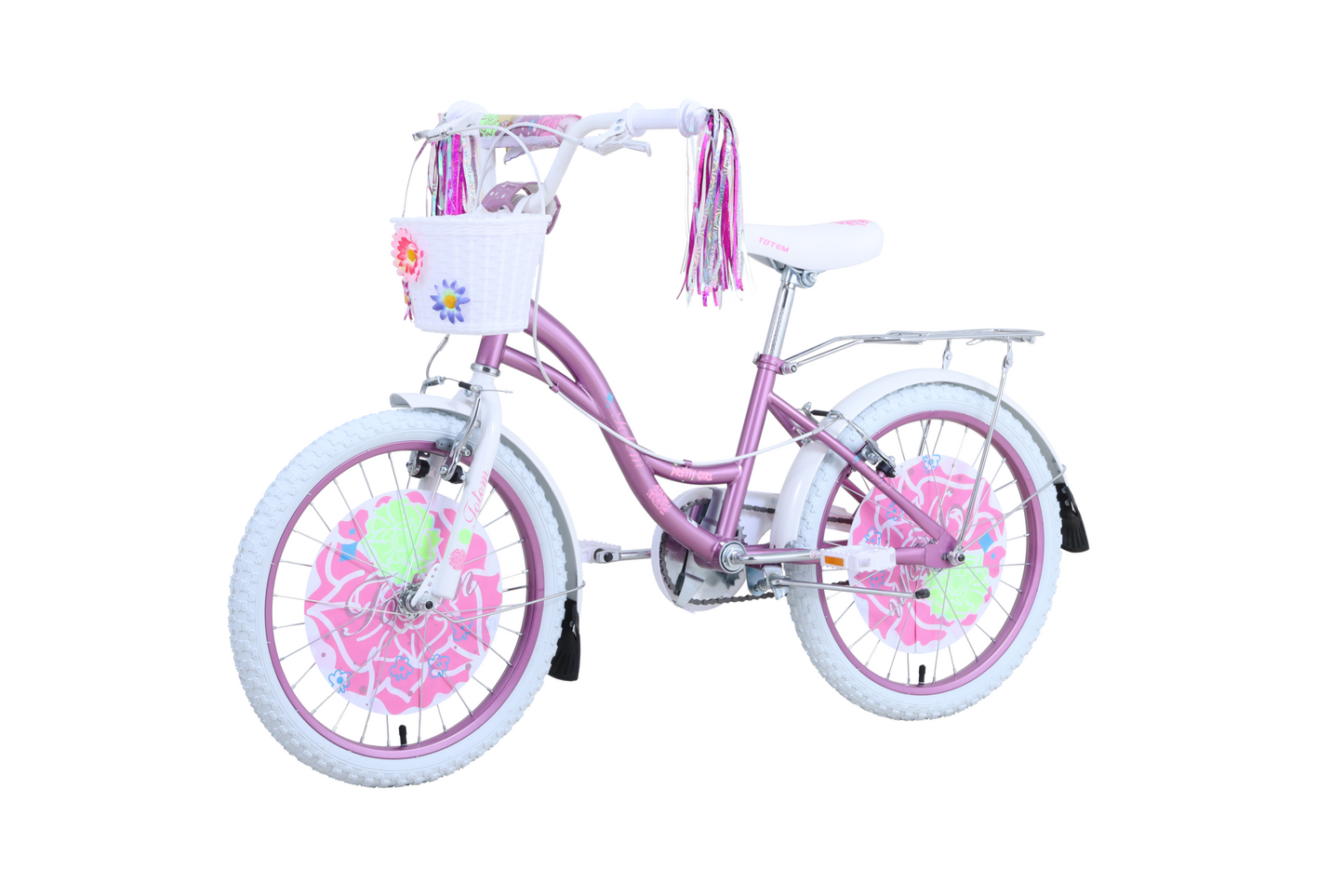 BICICLETA TOTEM INFANTIL ARO 20 PRETTY ROSADO
