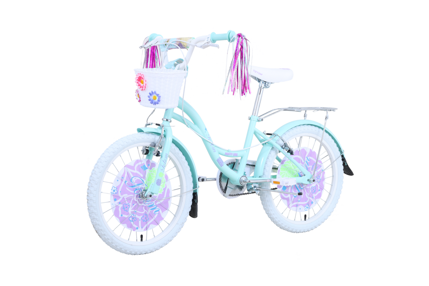 BICICLETA TOTEM INFANTIL ARO 20 PRETTY VERDE CIAN