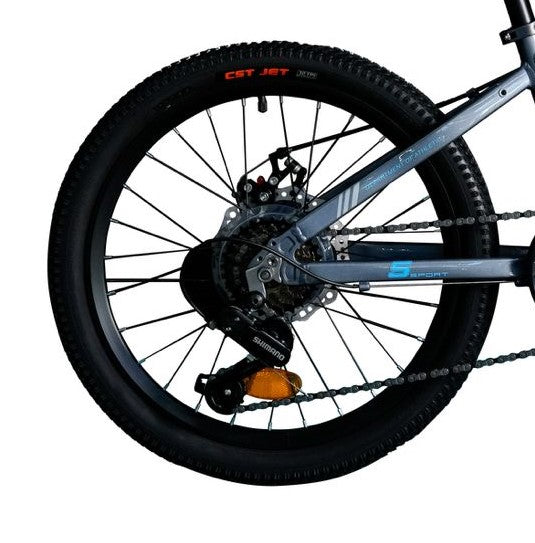 BICICLETA TOTEM MTB ARO 20 MODELO SAILING GRIS