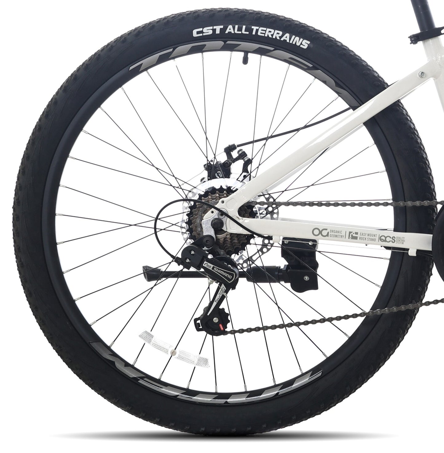 BICICLETA TOTEM MTB ARO 26 MODELO Y650 BLANCO GRIS