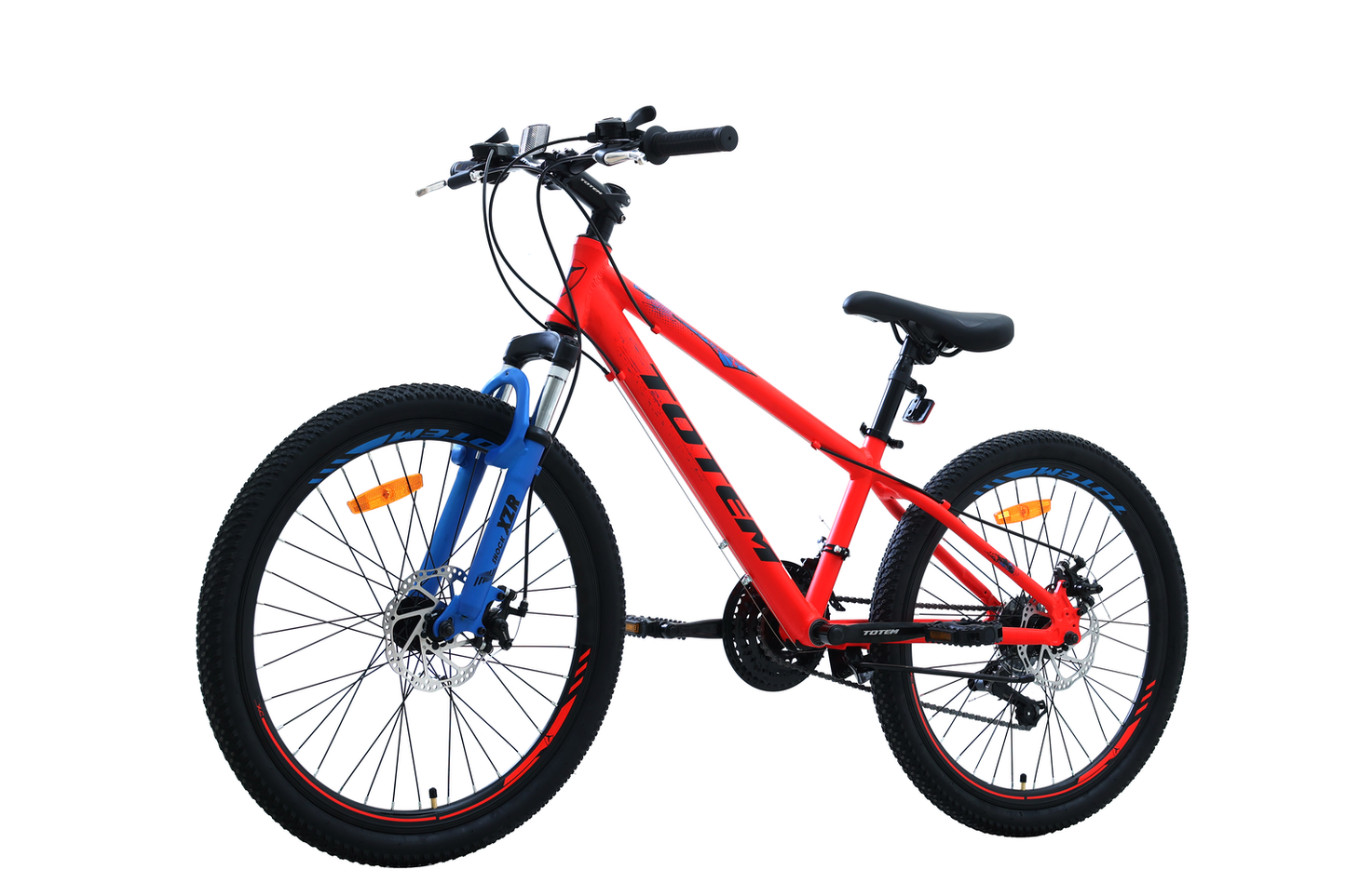 BICICLETA TOTEM MTB ARO 24 MODELO ATLANTIS ROJO