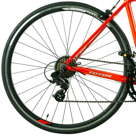 BICICLETA DE RUTA TOTEM SINCLAIR 700*48 ROJO