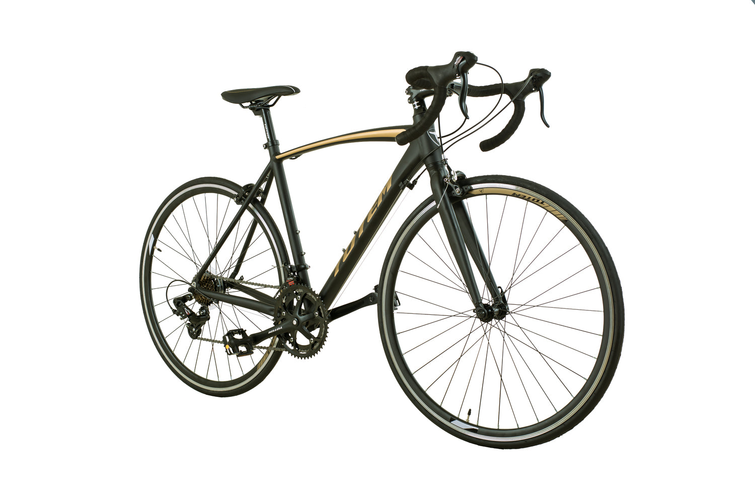 BICICLETA DE RUTA TOTEM SINCLAIR 700*52 NEGRO CAFE – Totem cl