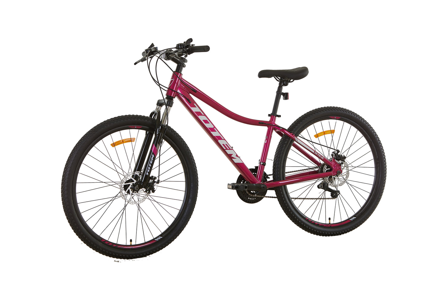 BICICLETA TOTEM MTB ARO 27.5*17 SKYBLUE COLOR FUCSIA