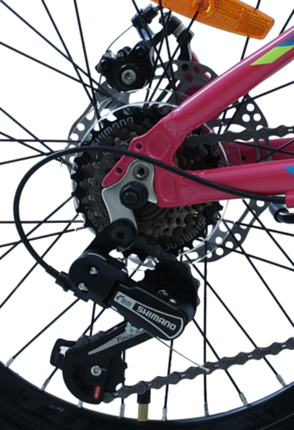 BICICLETA TOTEM MTB ARO 20 MODELO ELISE ROSADA