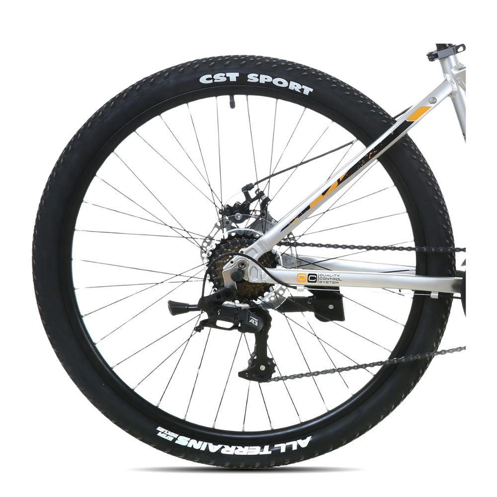 BICICLETA TOTEM MTB ARO 26 MODELO T100 COLOR PLATEADO