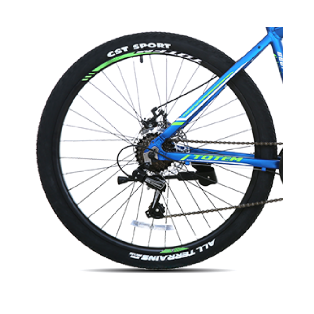 BICICLETA TOTEM MTB ARO 26 MODELO Y660M AZUL VERDE