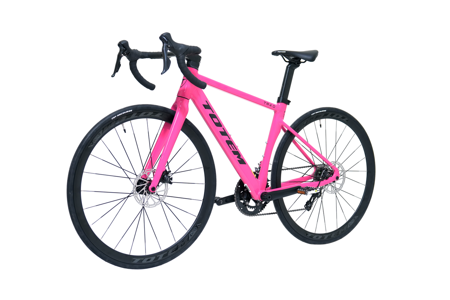 BICICLETA DE RUTA TOTEM TR 4.0 700X46 ROSADO