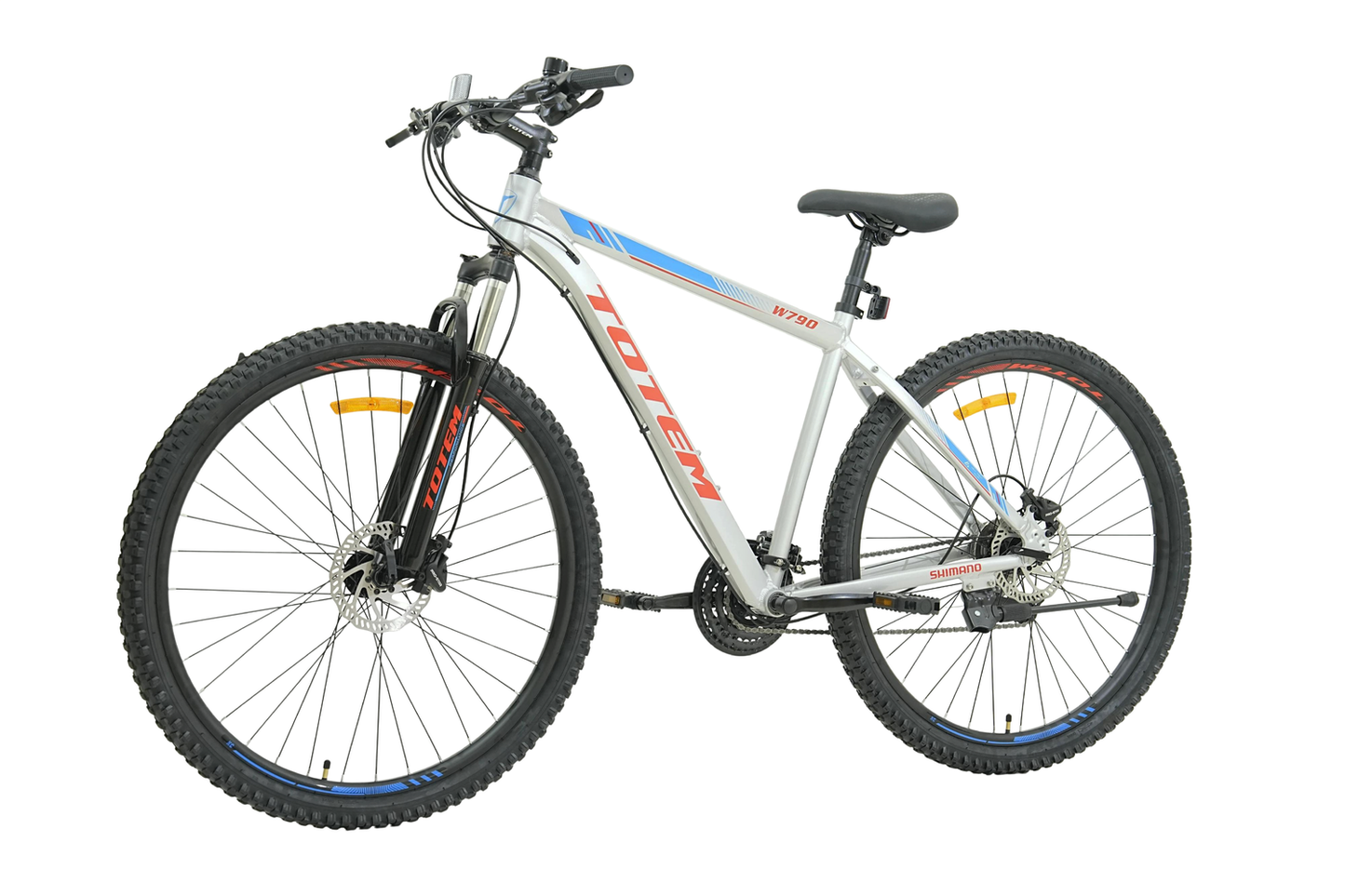 BICICLETA TOTEM MTB W790 ARO 29 TALLA 19 COLOR PLATEADO