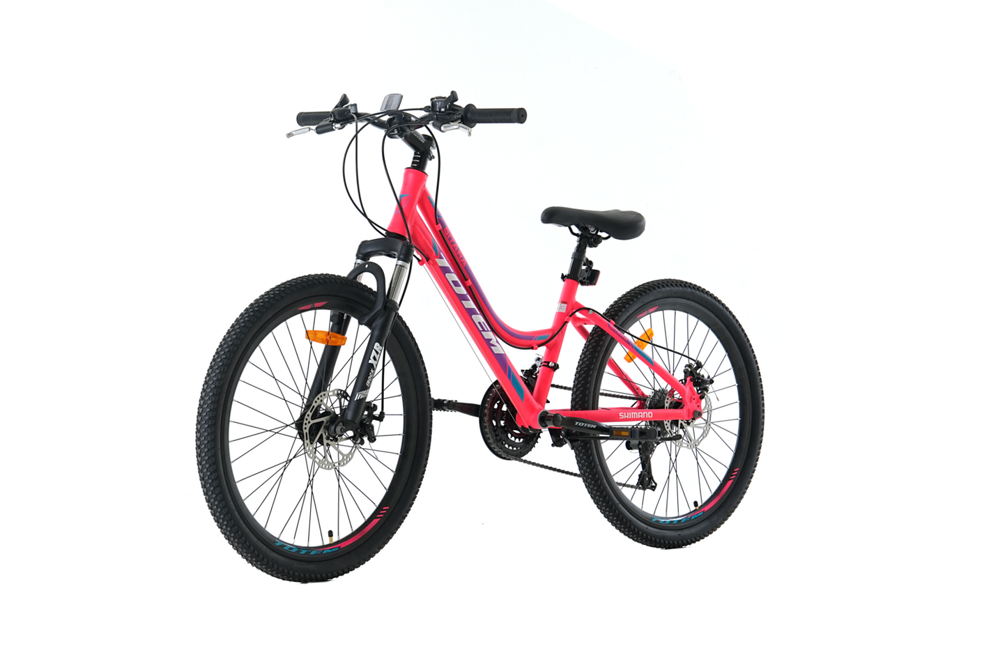 BICICLETA TOTEM MTB ARO 24 MODELO SITARA FUCSIA