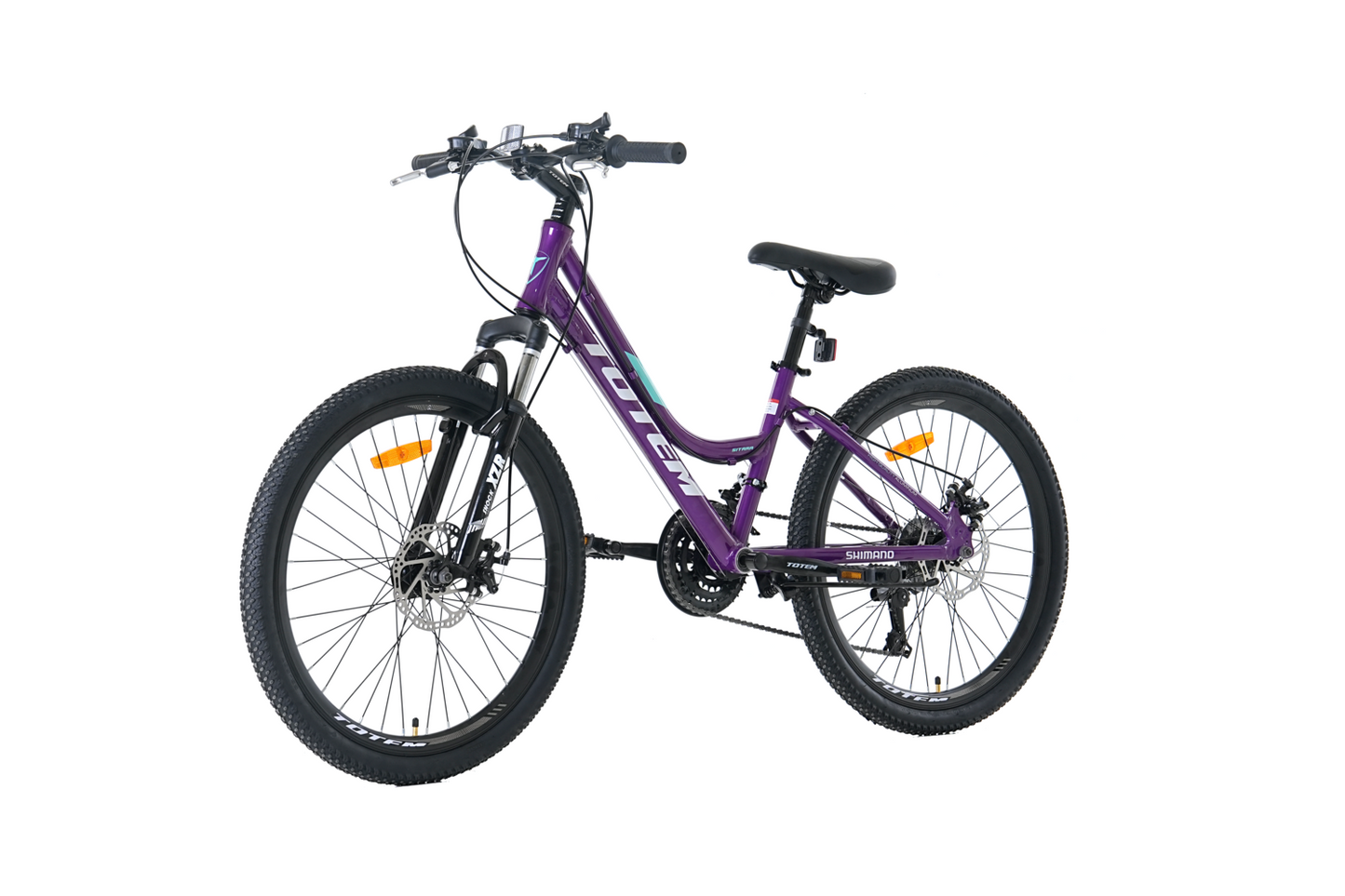 BICICLETA TOTEM MTB ARO 24 MODELO SITARA MORADO