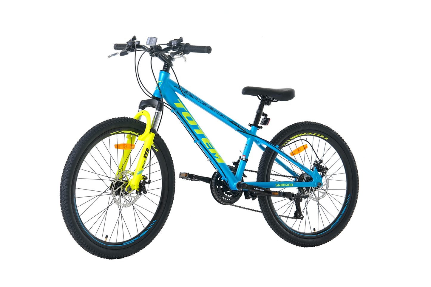 BICICLETA TOTEM MTB ARO 24 MODELO ATLANTIS AZUL CAMALEON