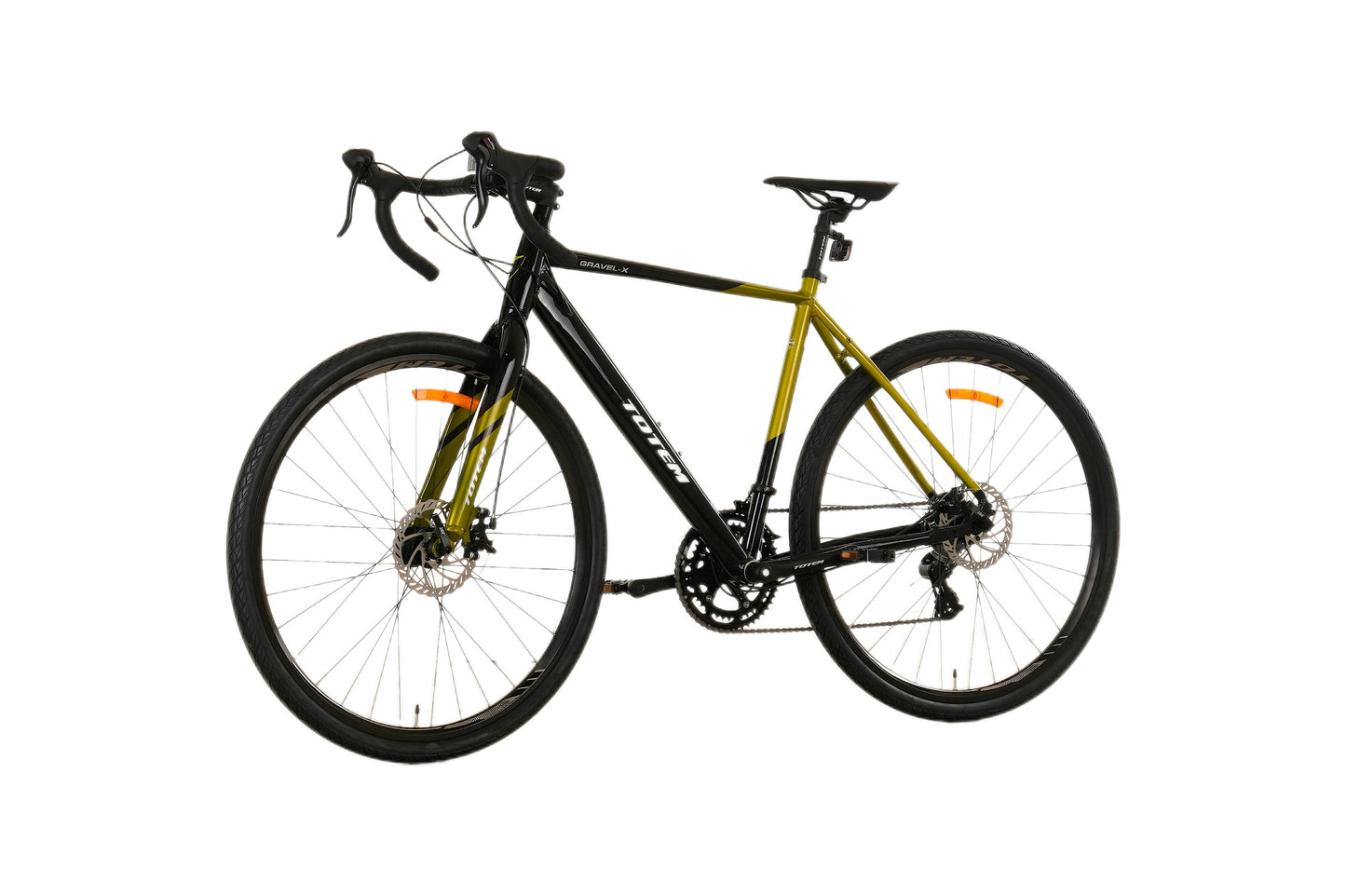 BICICLETA GRAVEL TOTEM 700*54 GRAVEL-X NEGRO VERDE