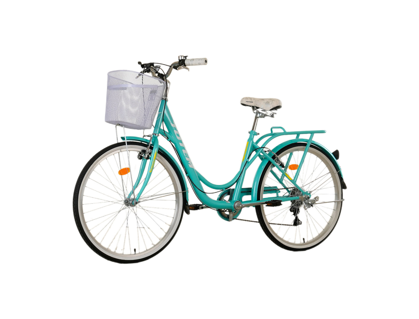 BICICLETA TOTEM CITY DAMA ARO 26 TURQUESA