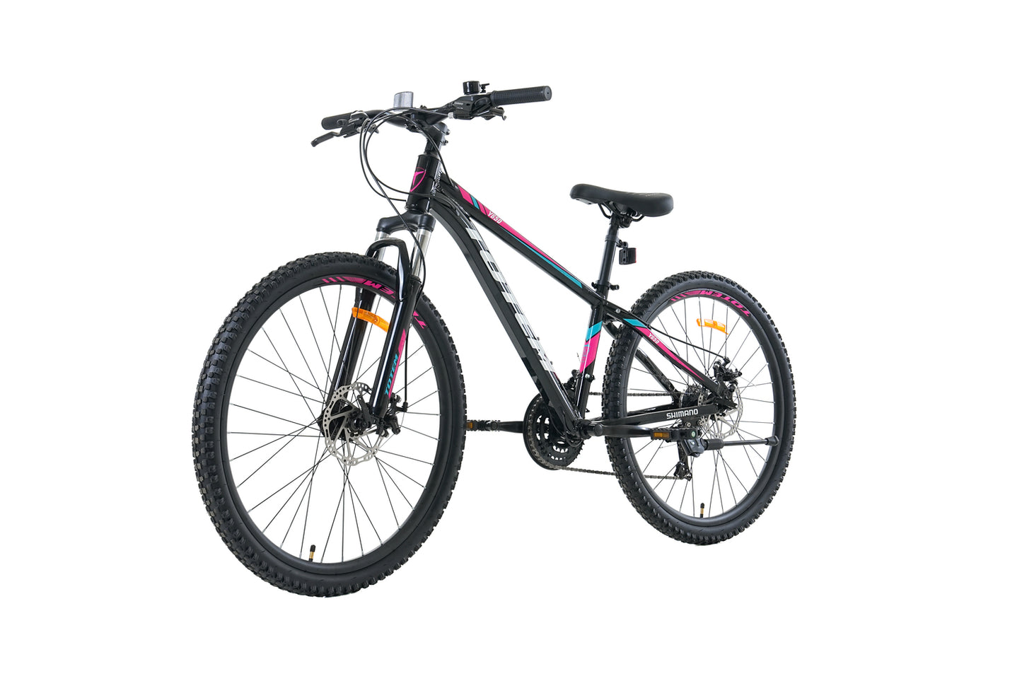 BICICLETA TOTEM MTB ARO 26 MODELO Y650 NEGRO ROSA