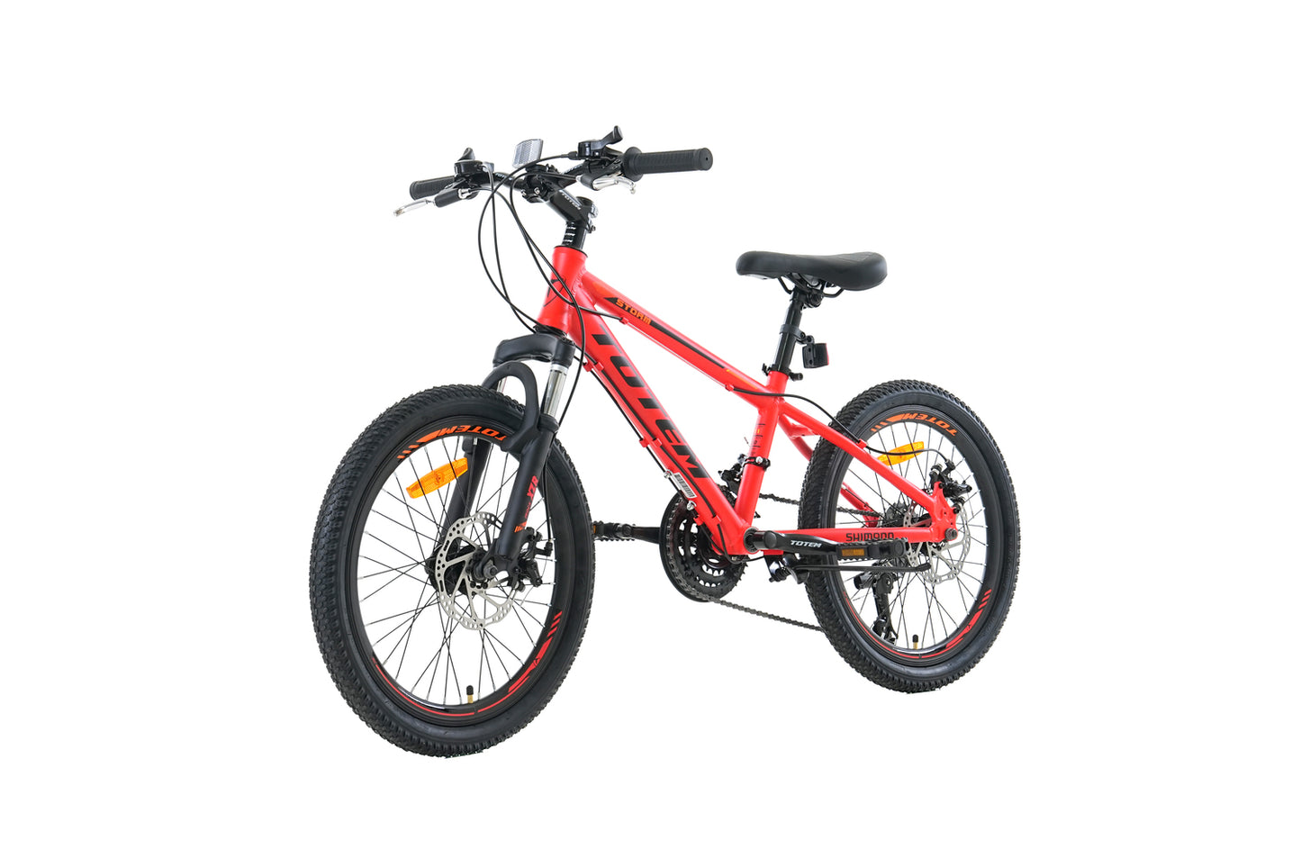 BICICLETA TOTEM MTB ARO 20 MODELO STORM ROJO