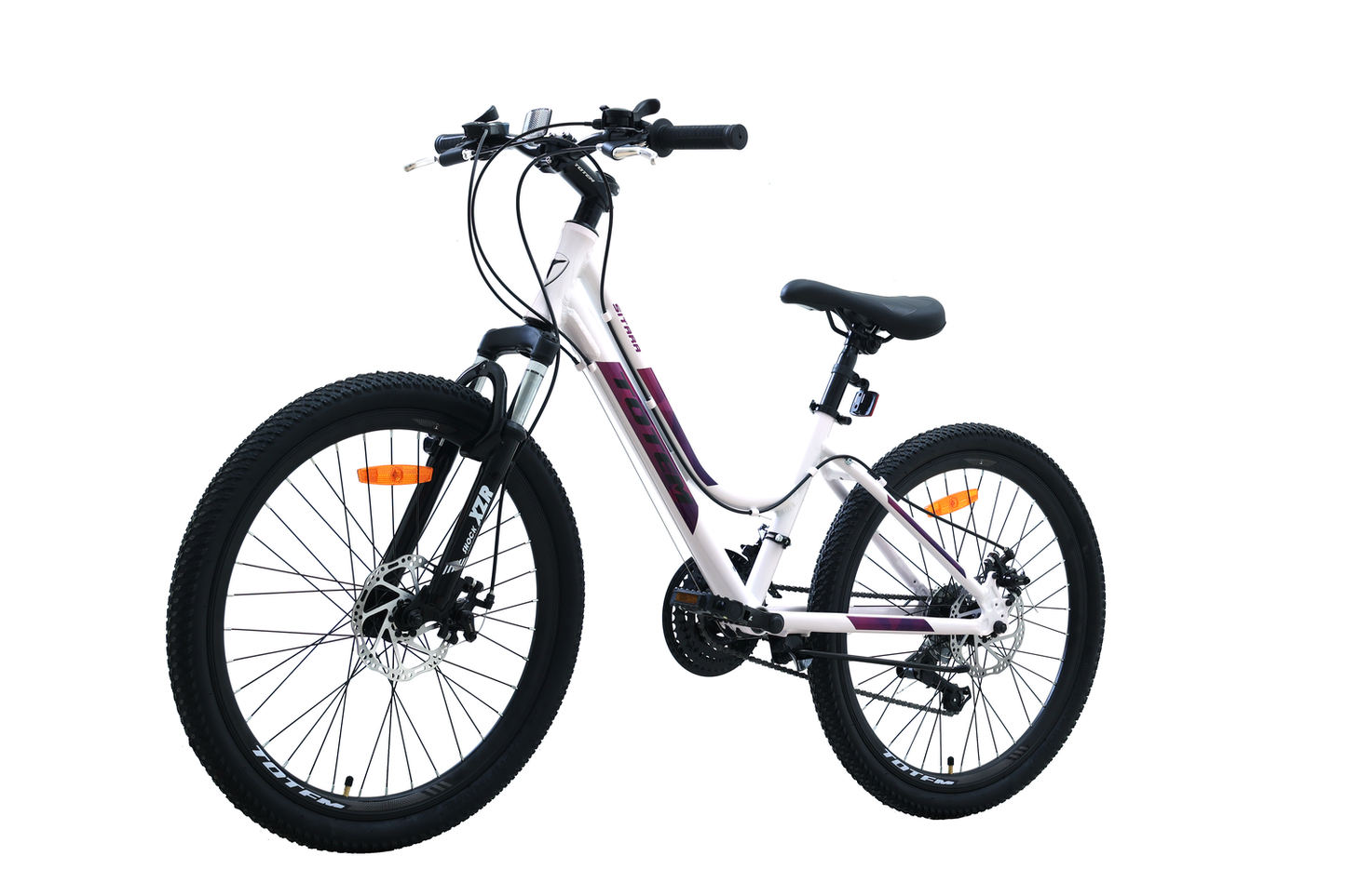BICICLETA TOTEM MTB ARO 24 MODELO SITARA BLANCO
