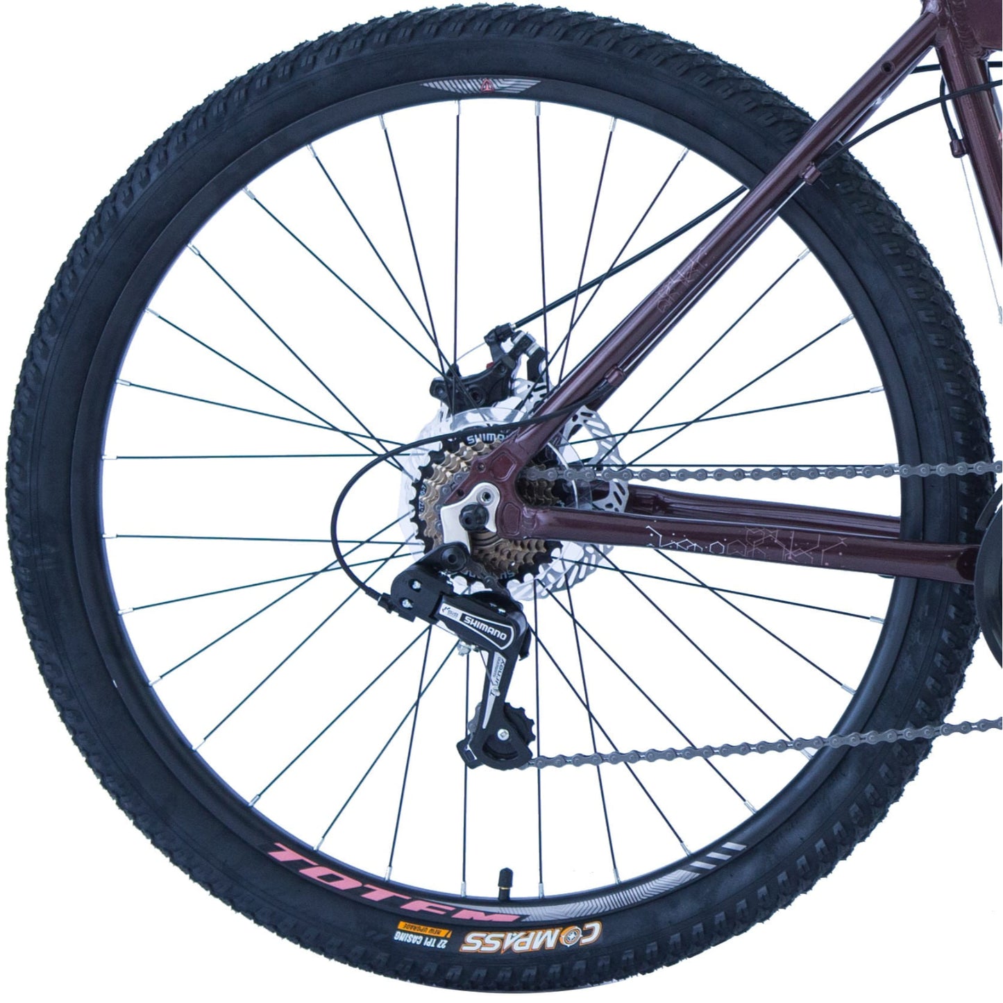 BICICLETA TOTEM MTB ARO 27.5*18.5 MOD SKYBLUE COLOR BURDEO