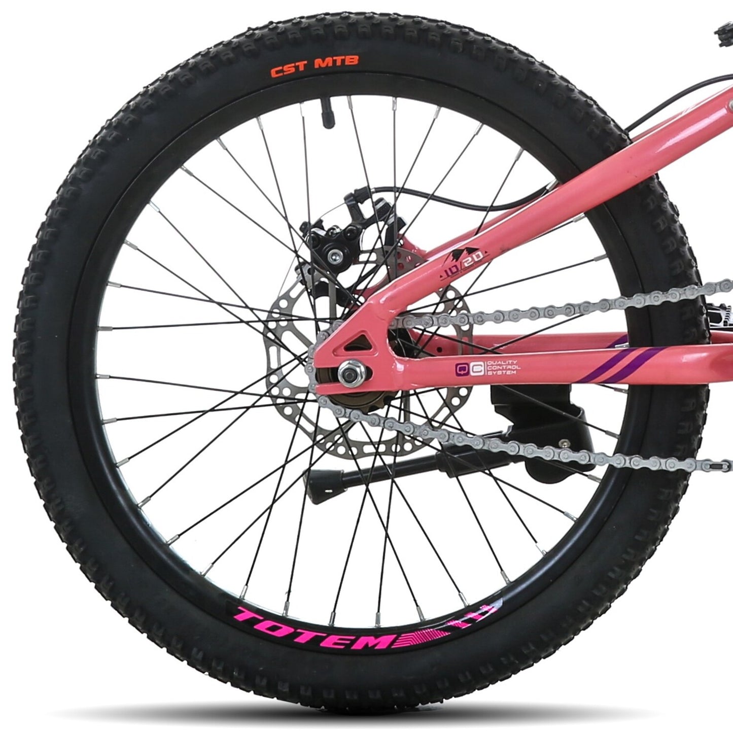 BICICLETA TOTEM MTB ARO 20 SUNSHINE COLOR ROSADA