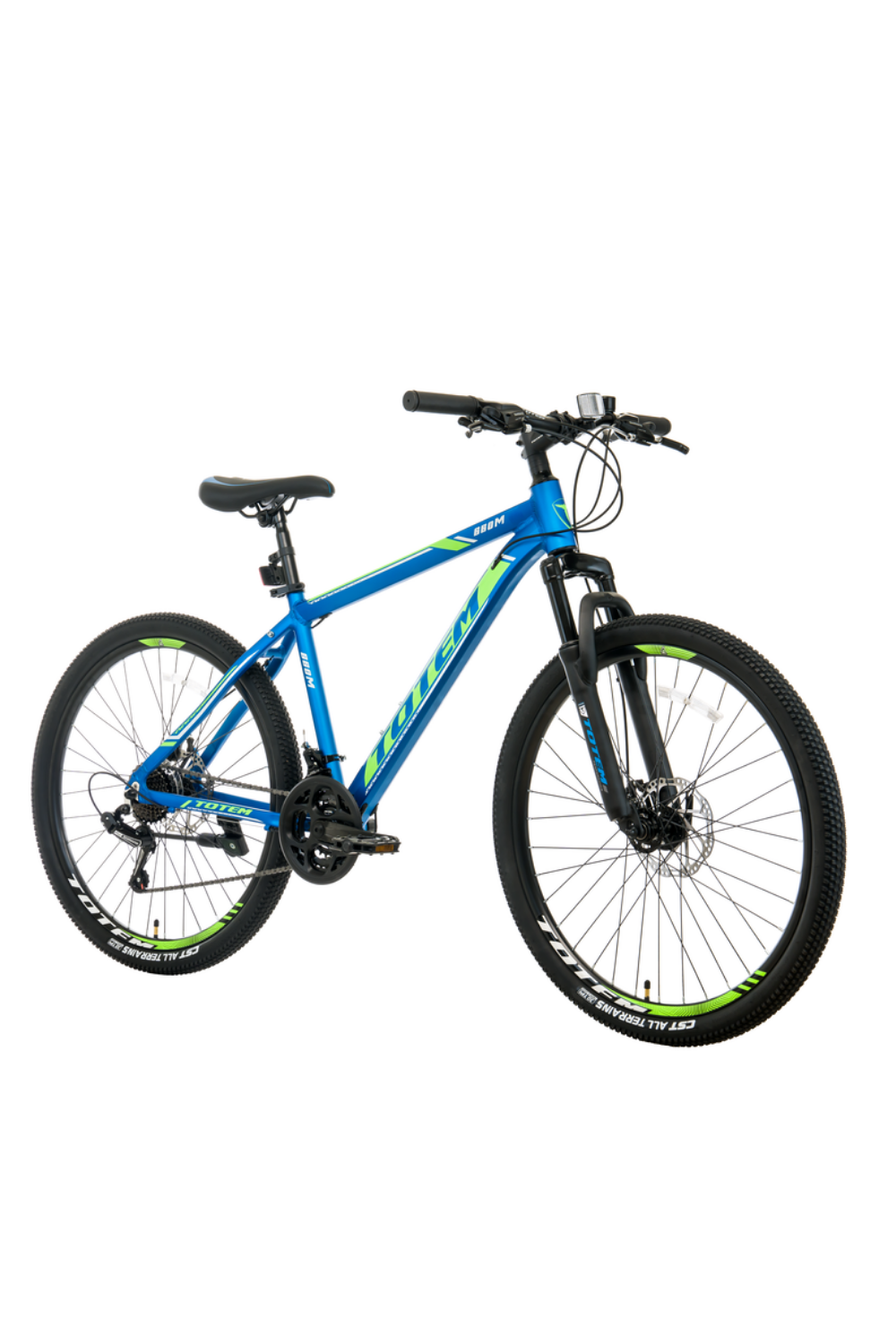 BICICLETA TOTEM MTB ARO 26 MODELO Y660M AZUL VERDE