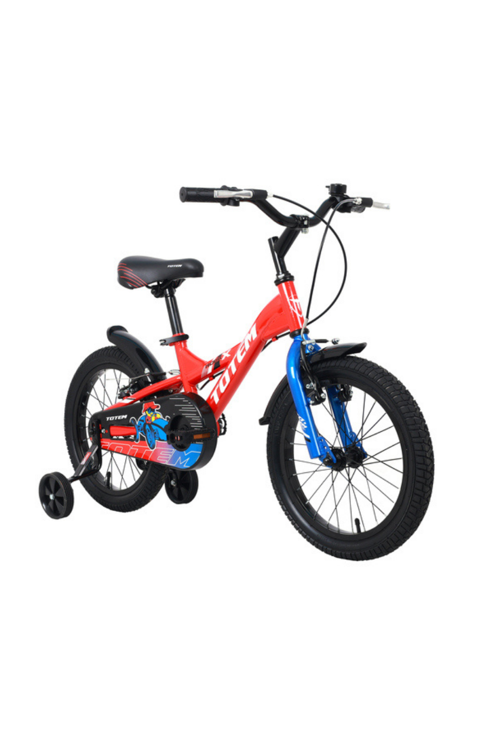 BICICLETA TOTEM INFANTIL ARO 16 ROCK-X COLOR ROJO
