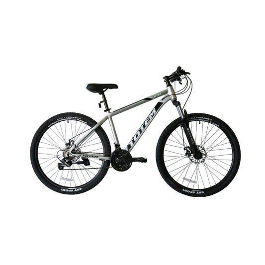 BICICLETA TOTEM MTB ARO 29*17 MOD W760 COLOR PLATEADO