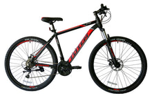 BICICLETA TOTEM MTB ARO 27.5*19 MOD W760 NEGRO CON ROJO