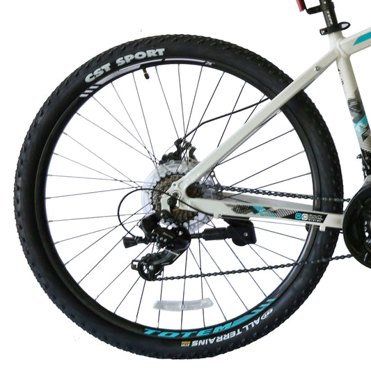 BICICLETA TOTEM MTB ARO 29X17 MOD W860 COLOR BLANCO