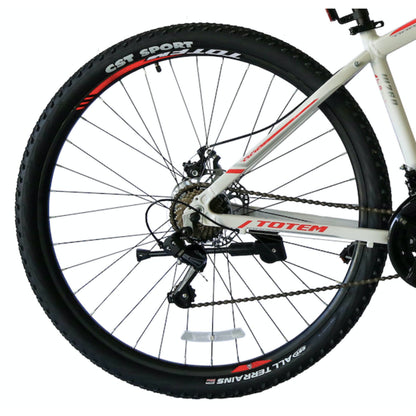 BICICLETA TOTEM MTB ARO 27.5*19 MOD W760 BLANCO