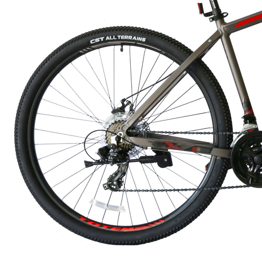 BICICLETA TOTEM MTB ARO 27,5X19 MOD W860 GRIS