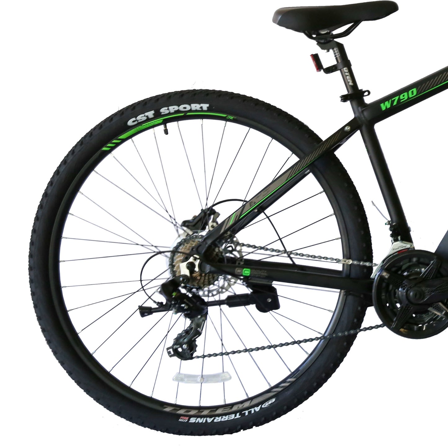 BICICLETA TOTEM MTB ARO 27.5*17 MOD W790 COLOR NEGRO