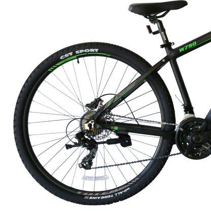 BICICLETA TOTEM MTB ARO 27.5*17 MOD W790 COLOR NEGRO