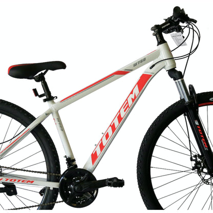 BICICLETA TOTEM MTB ARO 27.5*19 MOD W760 BLANCO