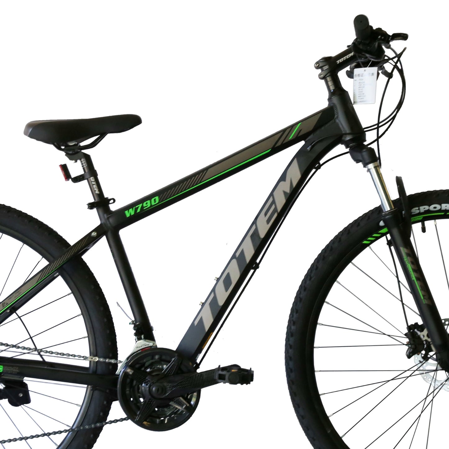 BICICLETA TOTEM MTB ARO 27.5*17 MOD W790 COLOR NEGRO
