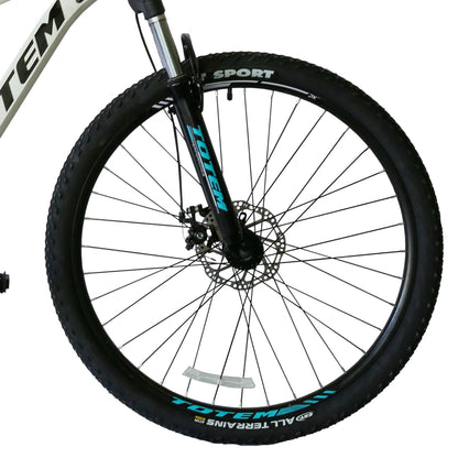 BICICLETA TOTEM MTB ARO 29X17 MOD W860 COLOR BLANCO