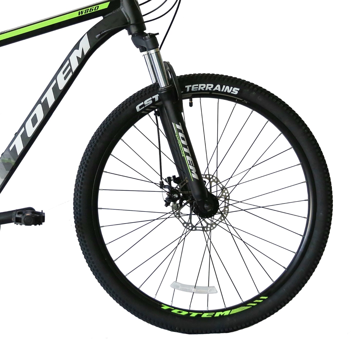 BICICLETA TOTEM MTB ARO 29x17 MOD W860 COLOR NEGRO