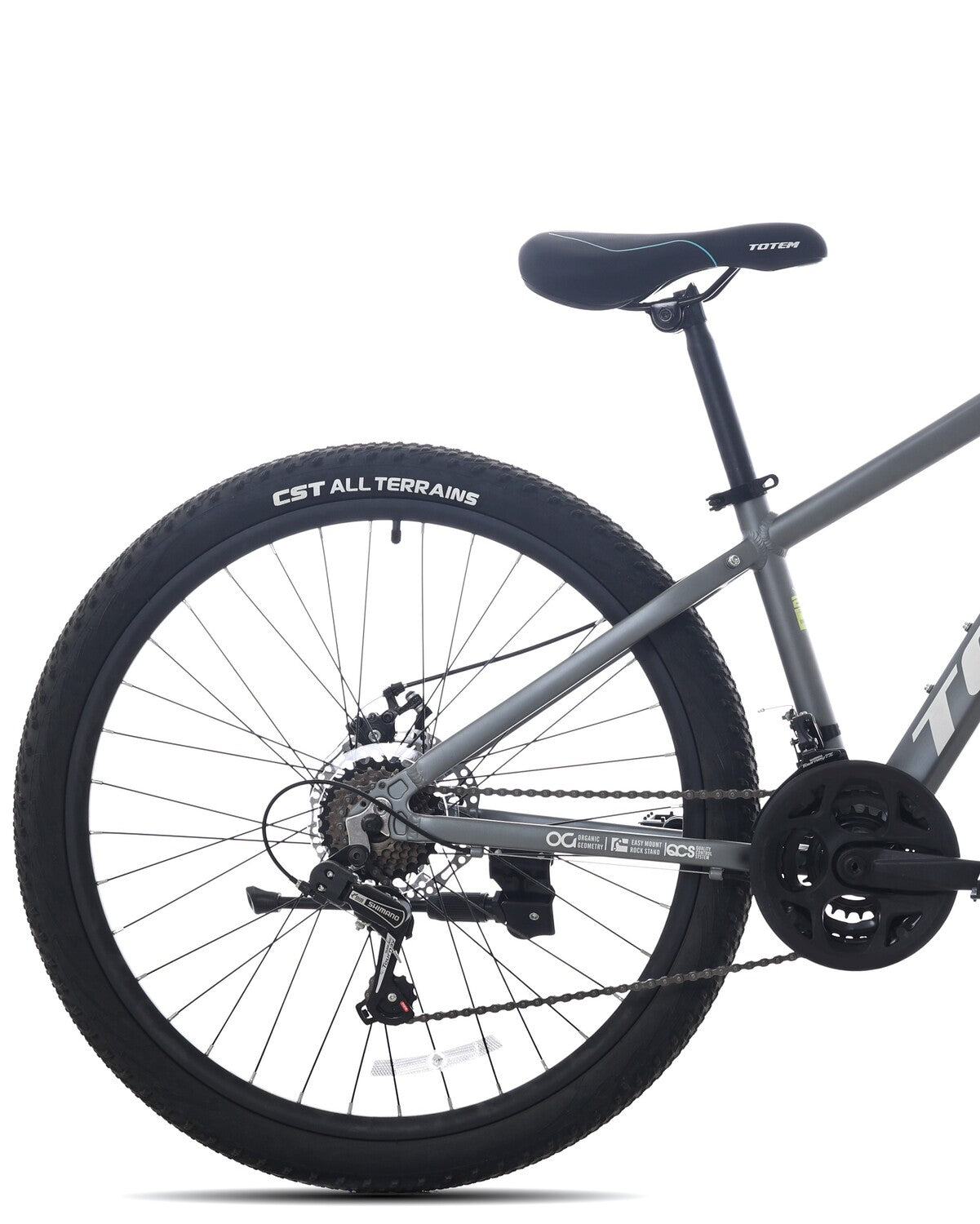BICICLETA TOTEM MTB ARO 26 MODELO Y650 GRIS VERDE