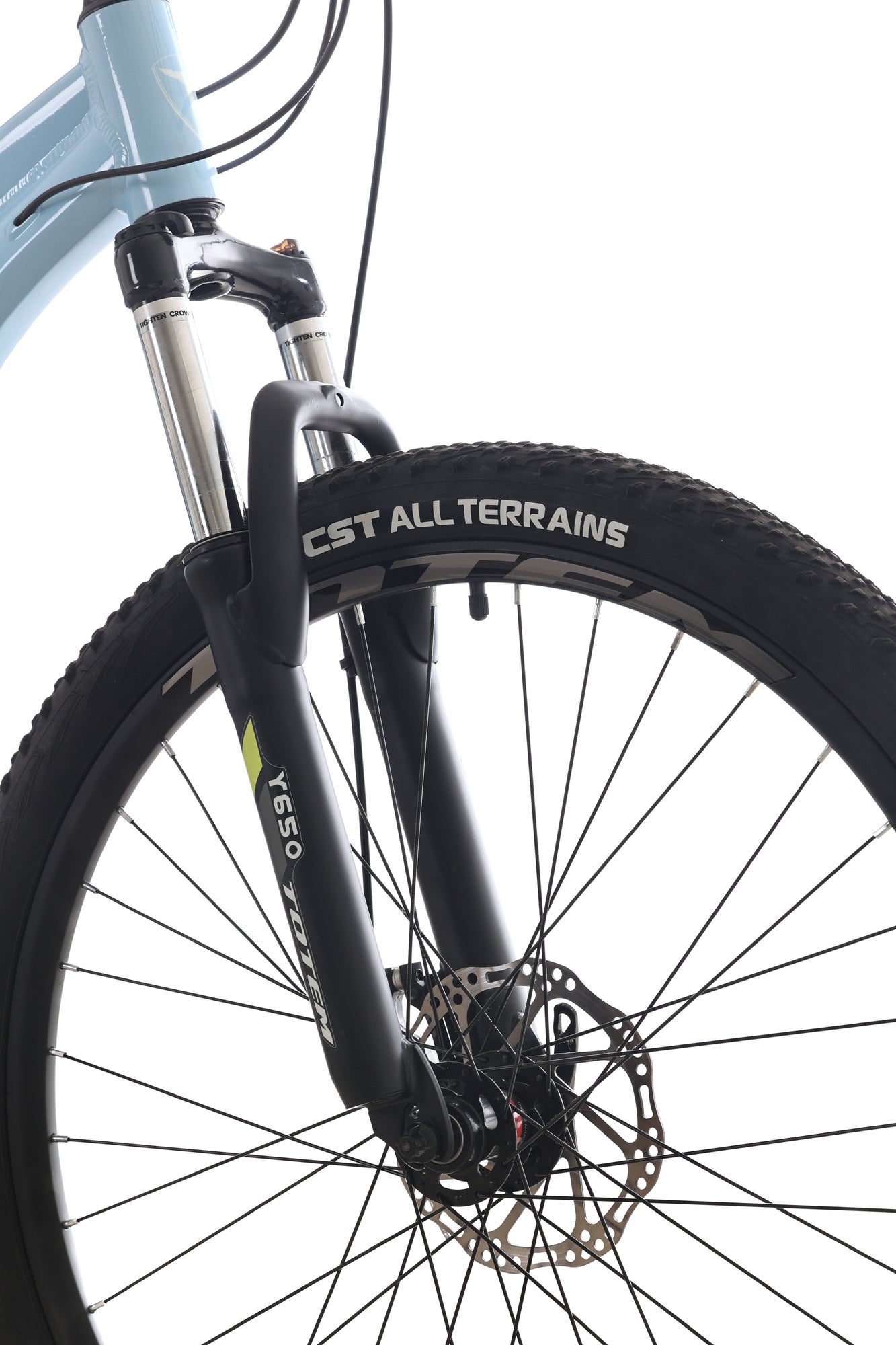 BICICLETA TOTEM MTB ARO 26 MODELO Y650 CELESTE VERDE