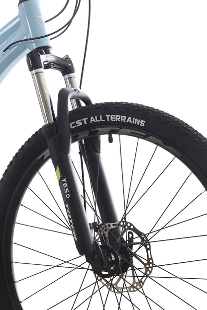 BICICLETA TOTEM MTB ARO 26 MODELO Y650 CELESTE VERDE