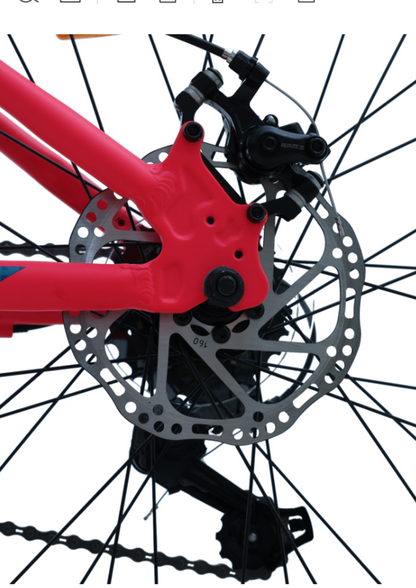 BICICLETA TOTEM MTB ARO 24 MODELO SITARA FUCSIA