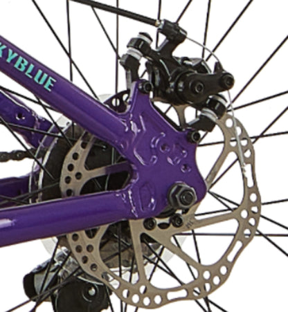 BICICLETA TOTEM MTB ARO 27.5*17 SKYBLUE COLOR MORADO