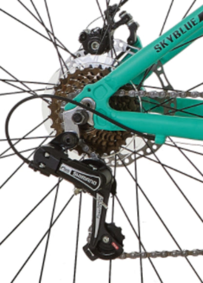 BICICLETA TOTEM MTB ARO 27.5*17 SKYBLUE COLOR TURQUESA